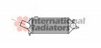 VAN WEZEL 37004069 -  Интеркулер